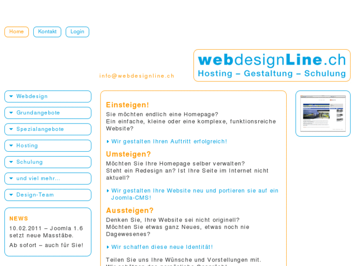 www.webdesignline.ch