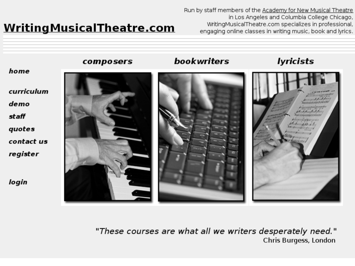 www.writingmusicaltheater.com