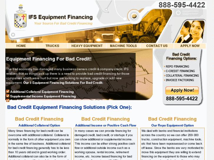 www.bad-credit-equipment-financing.com