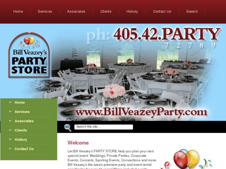 www.billveazeyparty.com