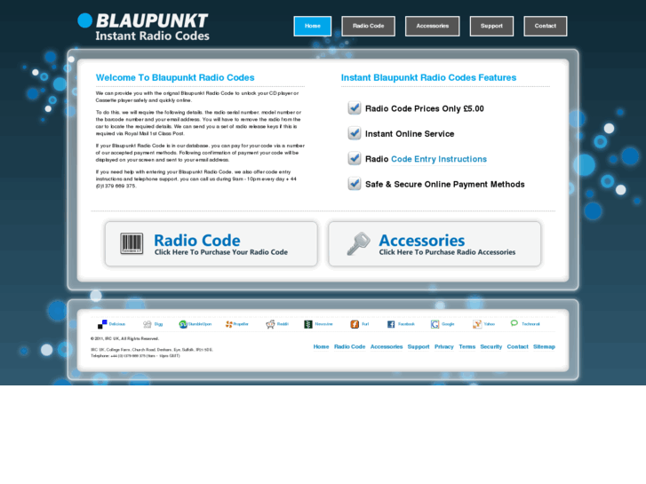 www.blaupunkt-radio-code.com