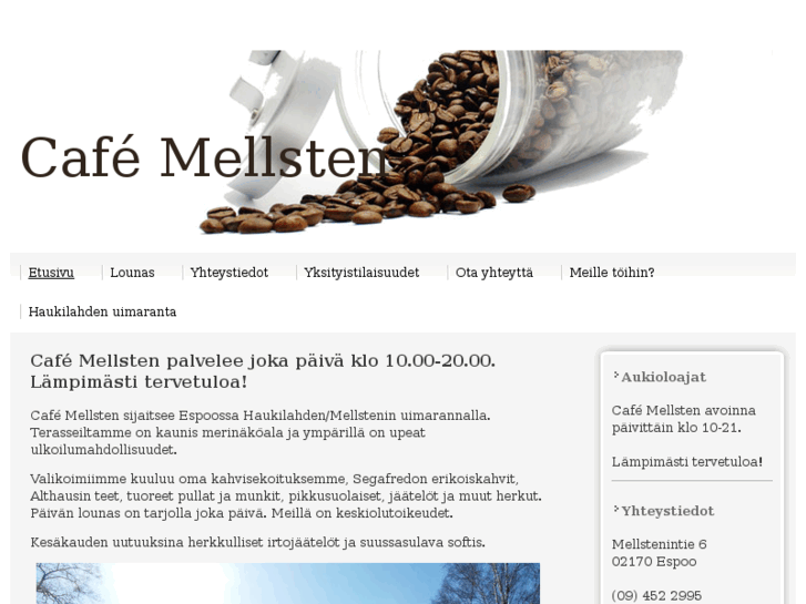 www.cafemellsten.com