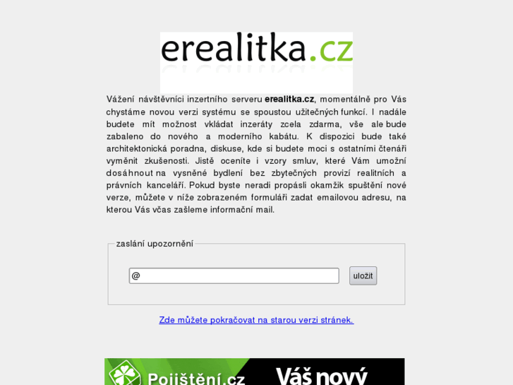 www.erealitka.cz