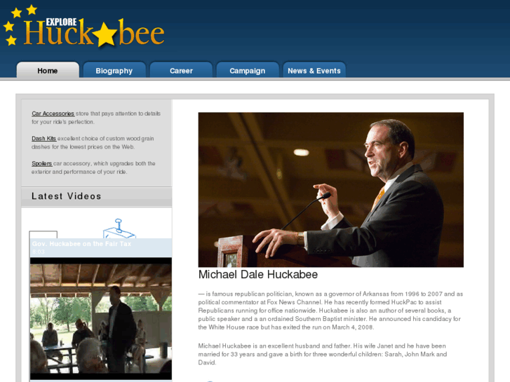 www.explorehuckabee.com