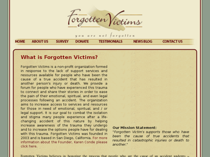 www.forgottenvictims.net