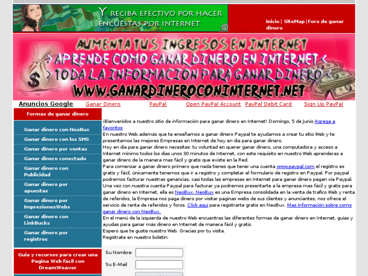 www.ganardineroconinternet.net