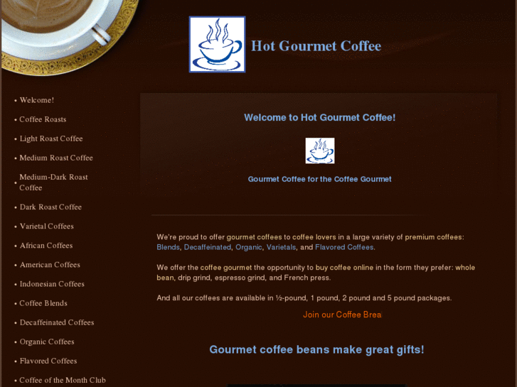 www.hotgourmetcoffee.com