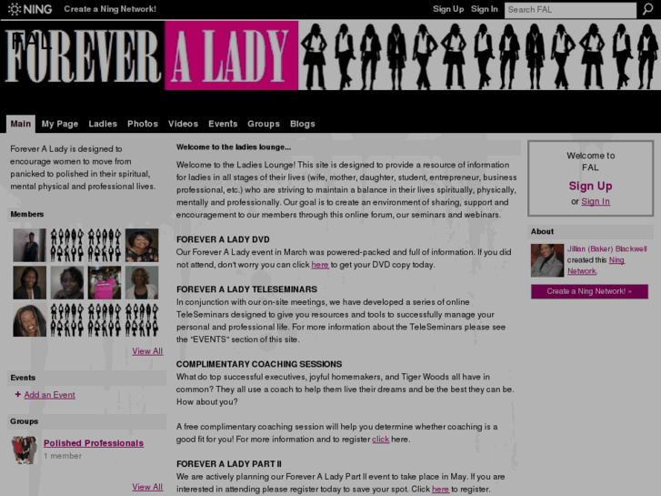 www.iamforeveralady.com