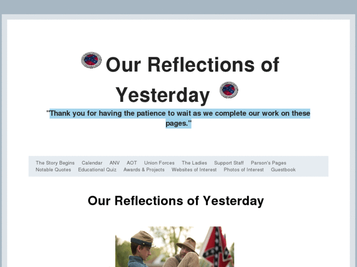 www.ourreflectionsofyesterday.com