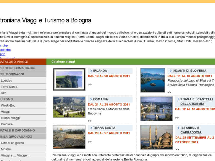 www.petronianaviaggi.it