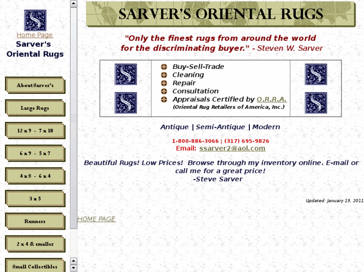 www.sarversorientalrugs.com