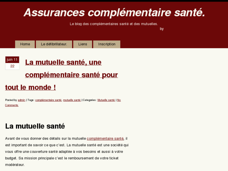 www.assurances-complementaire-sante.fr
