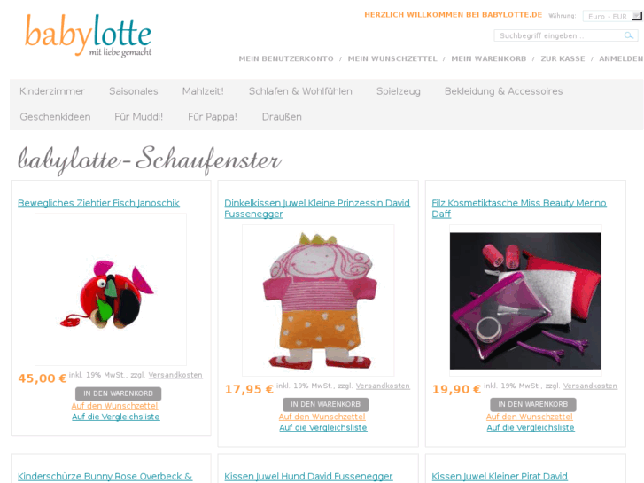 www.babylotte.de