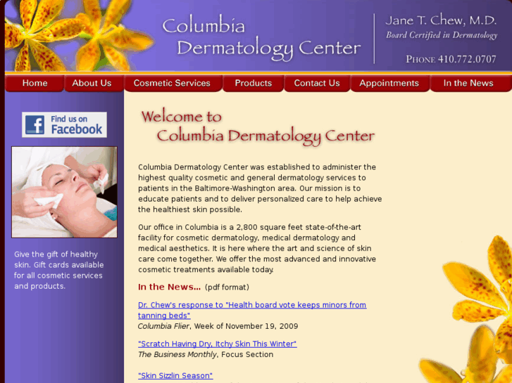 www.columbiadermatology.com