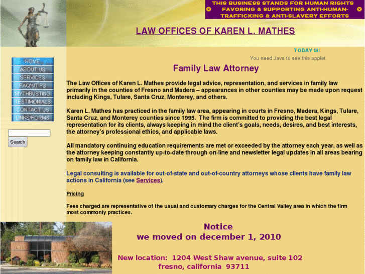 www.familylawattorneyklmathes.com