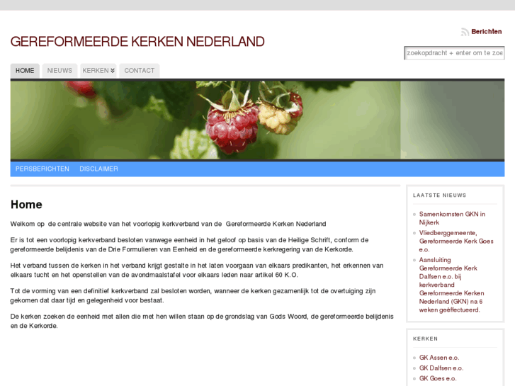 www.gereformeerdekerkennederland.nl