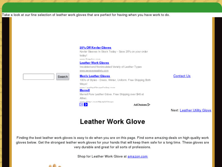 www.leatherworkglove.com