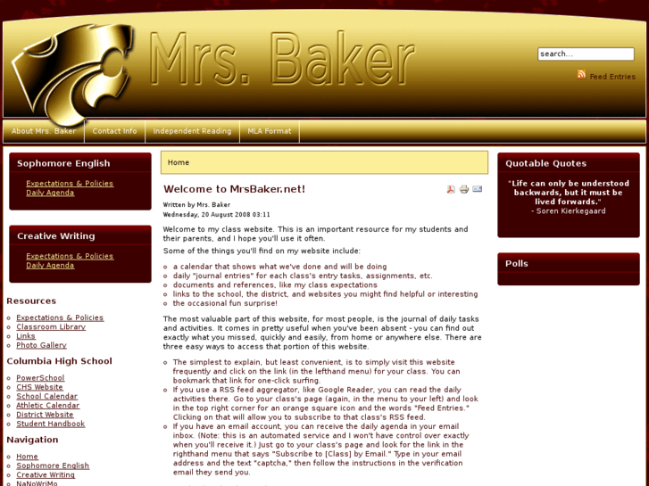 www.mrsbaker.net