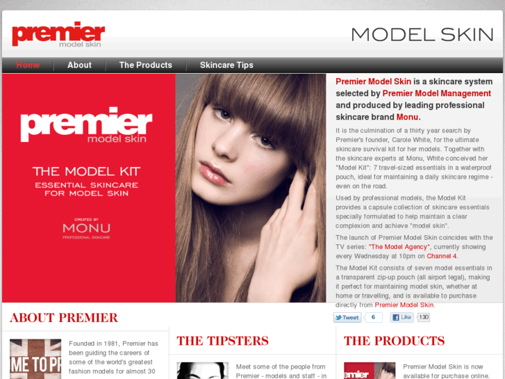 www.premiermodelskincare.com