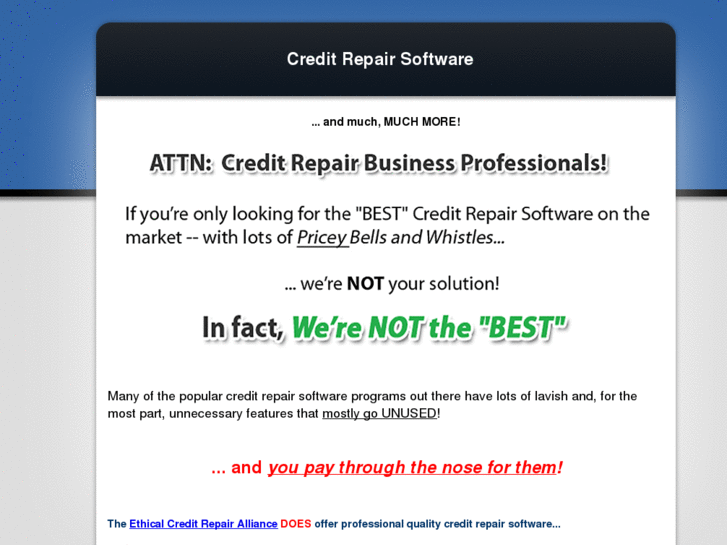 www.professionalcreditrepairsoftware.com