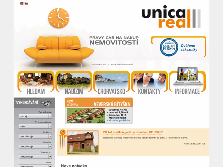 www.unicareal.cz