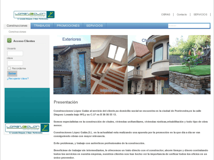 www.construccioneslopezgalan.com