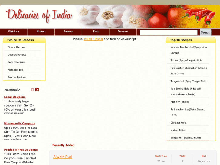 www.delicaciesofindia.com