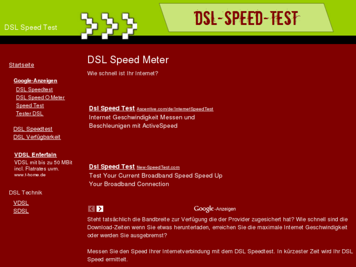 www.dsl-speed-test.info