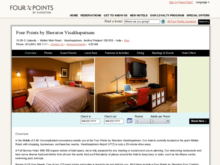 www.fourpointsvisakhapatnam.com