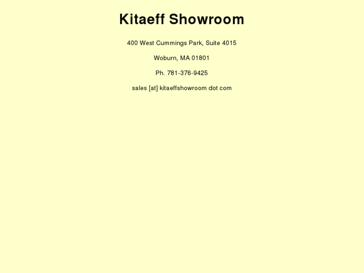 www.kitaeffshowroom.com