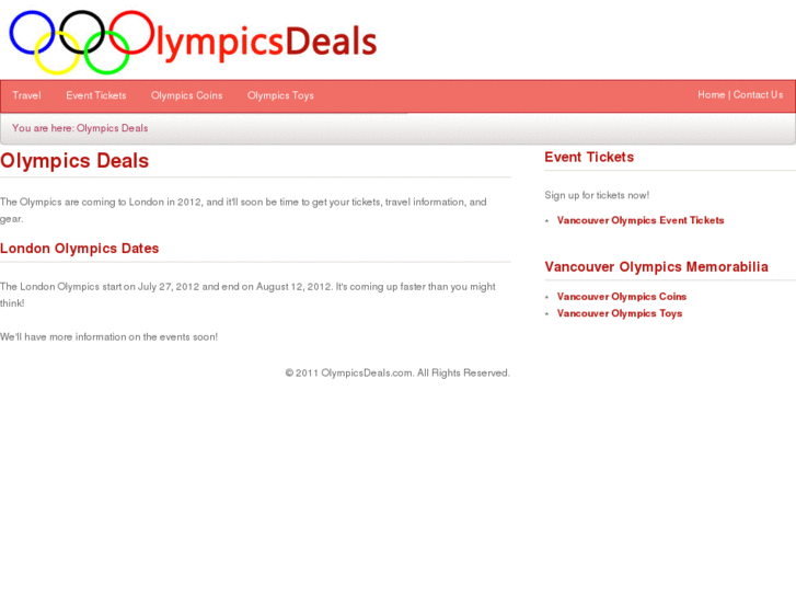 www.olympicsdeals.com