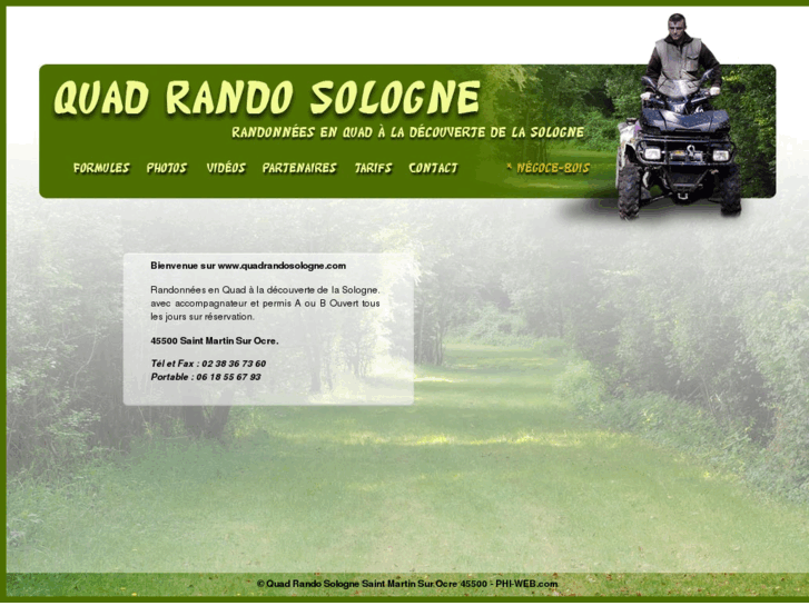 www.quadrandosologne.com