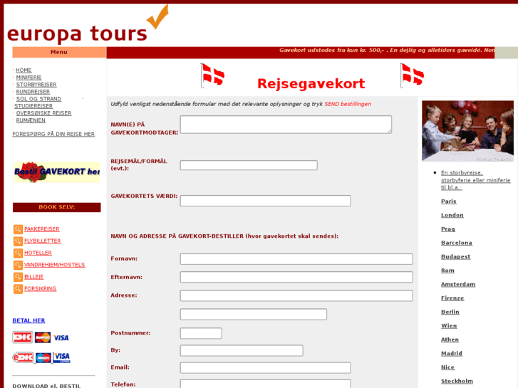 www.rejsegavekort.com