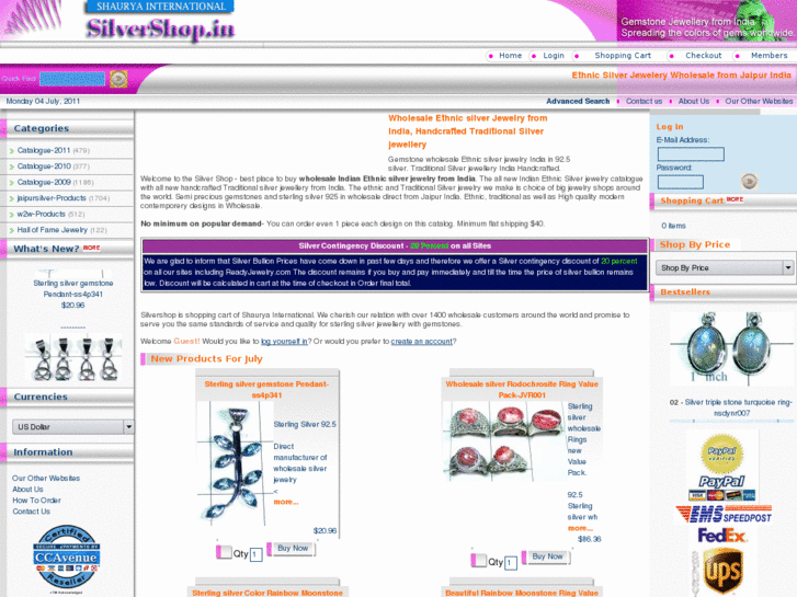 www.silvershop.in