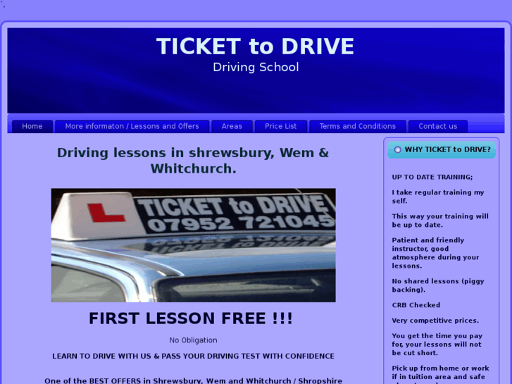 www.tickettodrive.net