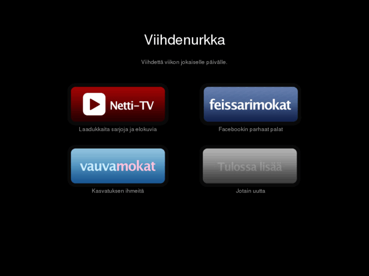 www.viihdenurkka.com