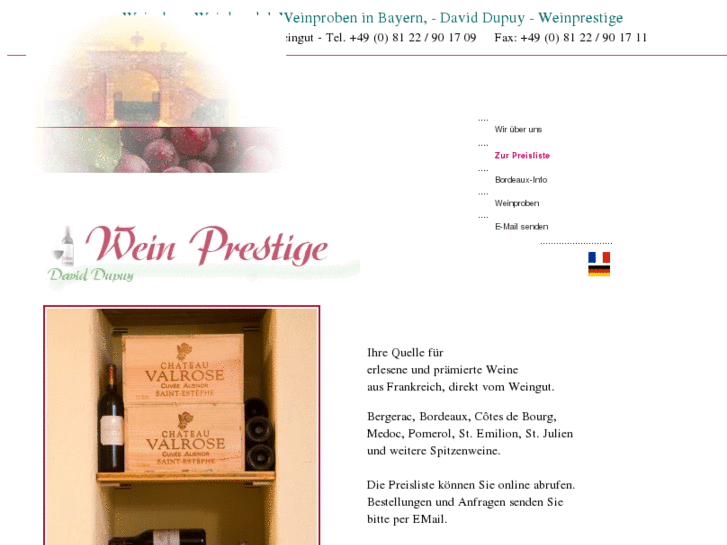 www.weinprestige.de