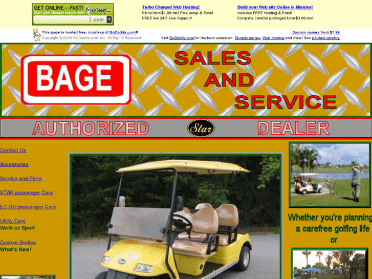 www.bagegolfcars.com
