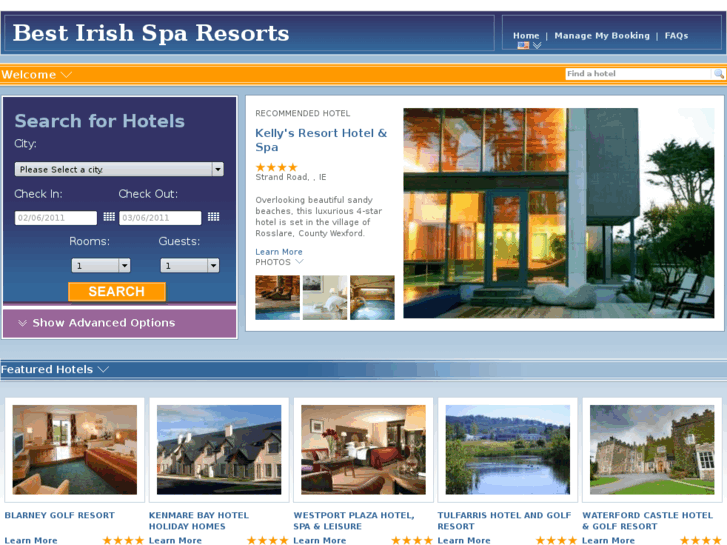 www.bestirishsparesorts.com