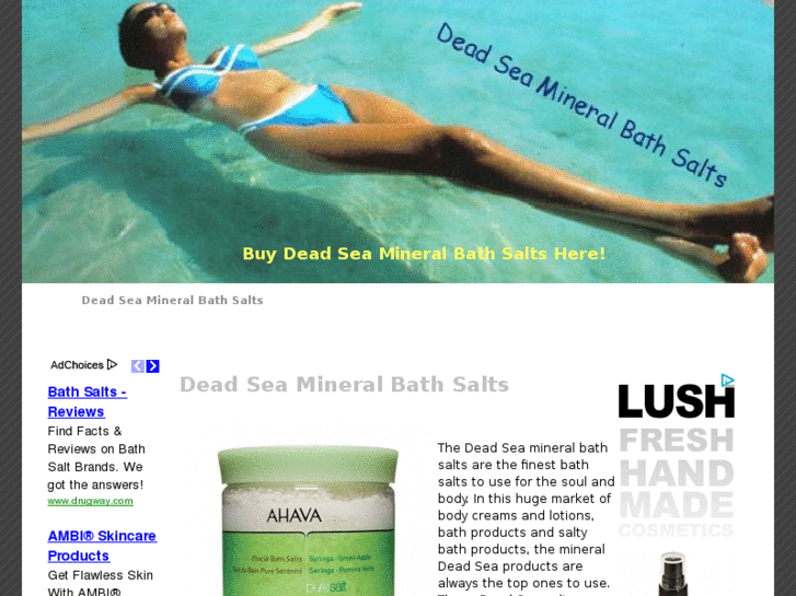 www.deadseamineralbathsalts.com