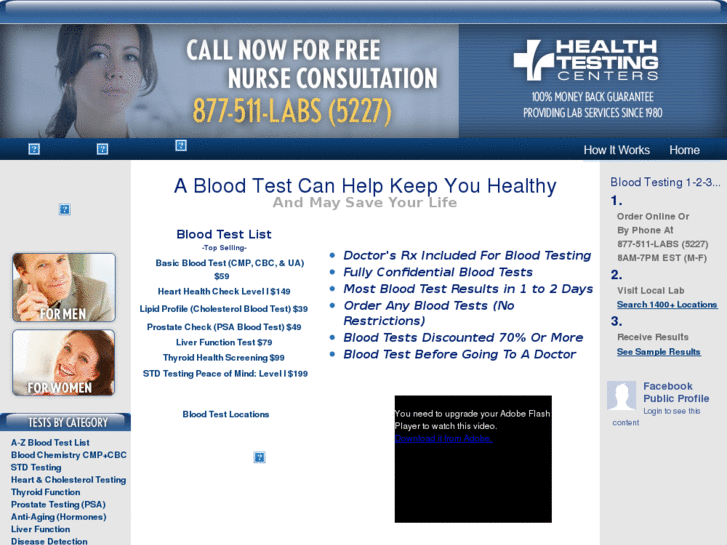 www.healthtestingcenters.com