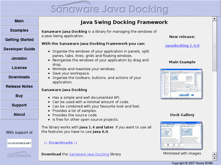 www.javadocking.com