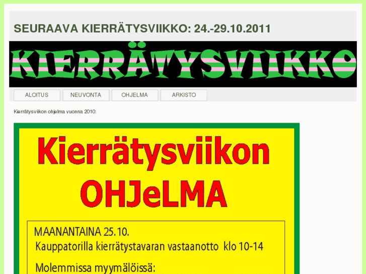 www.kierratysviikko.net