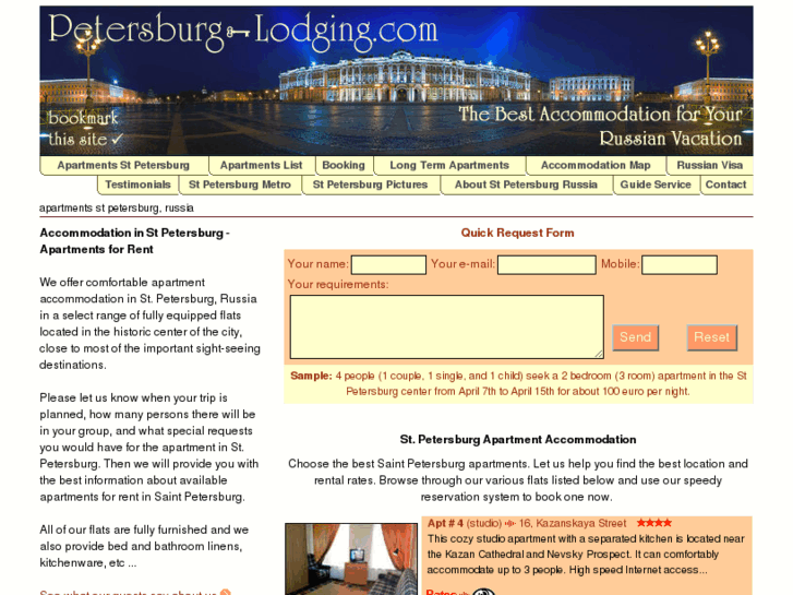 www.petersburg-lodging.com