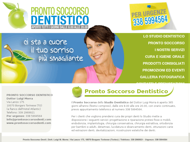 www.prontosoccorsodenti.com