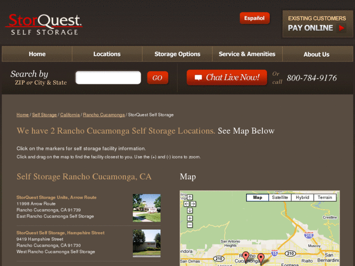 www.ranchocucamongaselfstorage.com