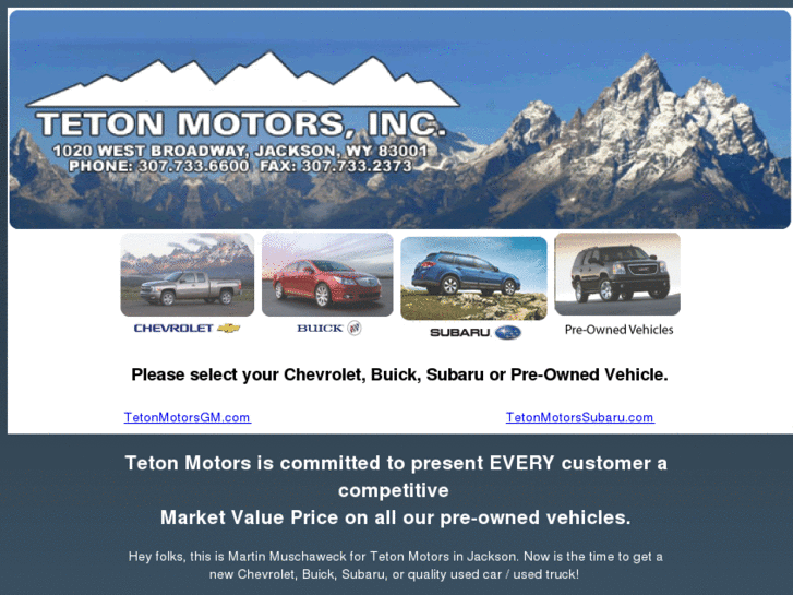 www.tetonmotors.com