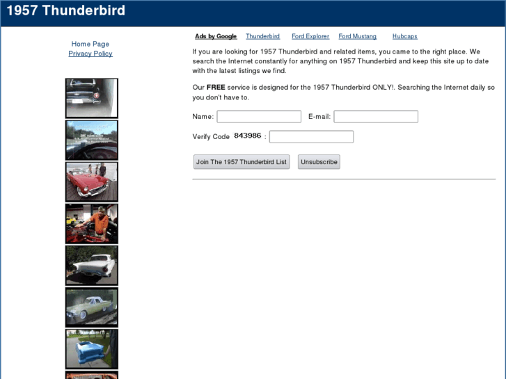 www.1957thunderbird.com
