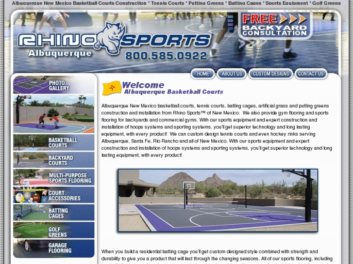 www.albuquerquebasketballcourts.com