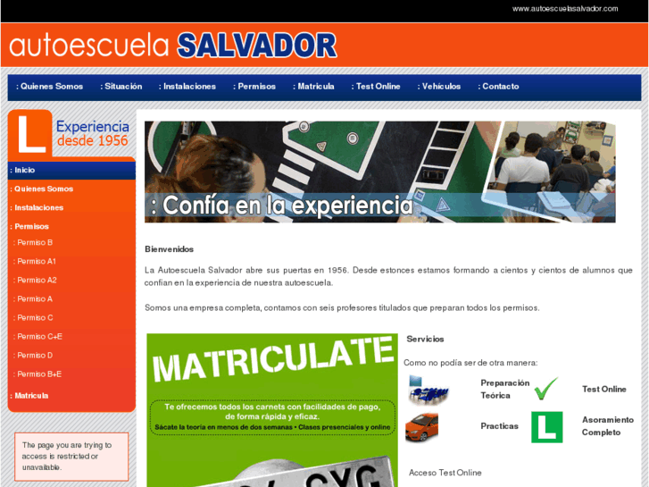 www.autoescuelasalvador.com